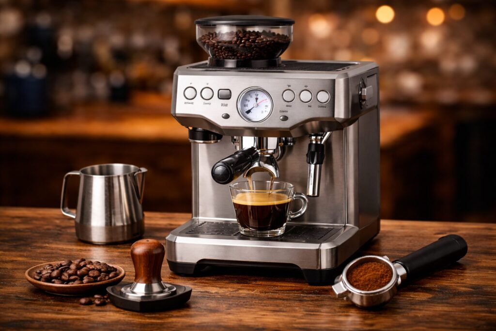 Best Espresso Machines for Beginners (2026 Buyer's Guide) 2 Breville Barista Espresso