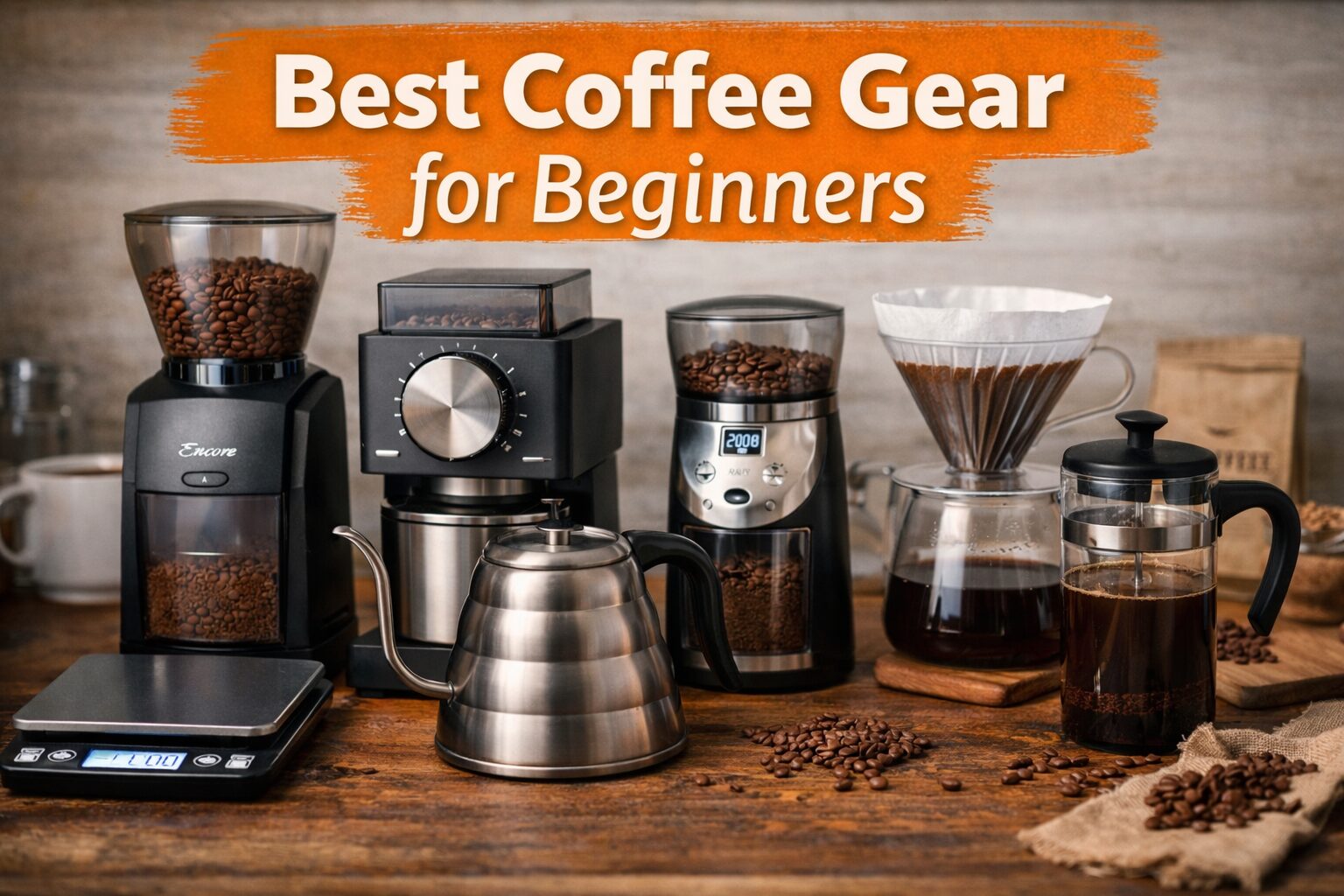 Best Coffee Gear for Beginners (2026 Starter Guide)