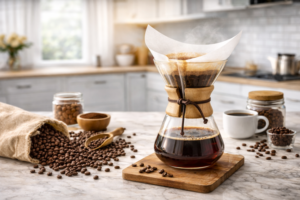 Best Pour-Over Coffee Makers 5 chemex pour over coffee maker with paper filter