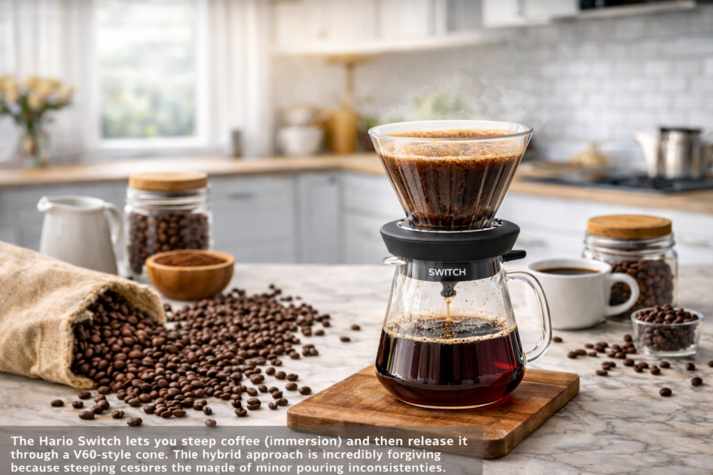 Best Pour-Over Coffee Makers 6 Hario Switch Immersion Pour-Over Brewer