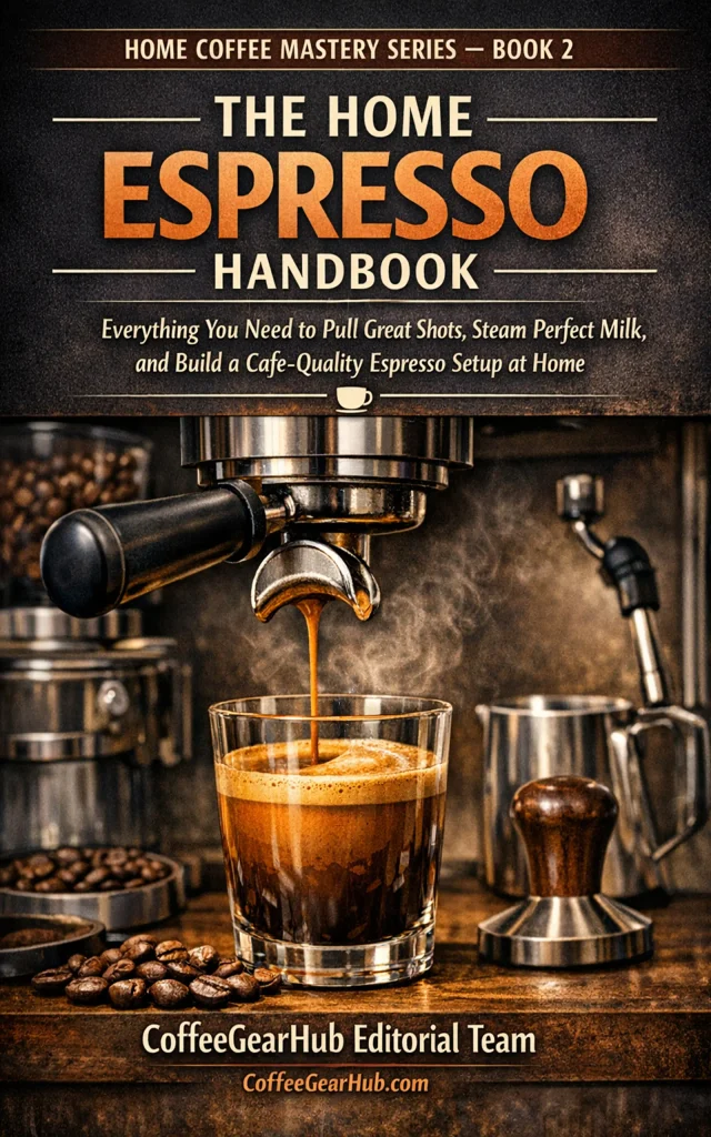 How to Make Espresso at Home: The Complete Beginner's Guide (2026) 6 Home Espresso Handbook cover