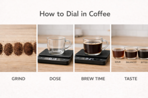 how to dial in coffee