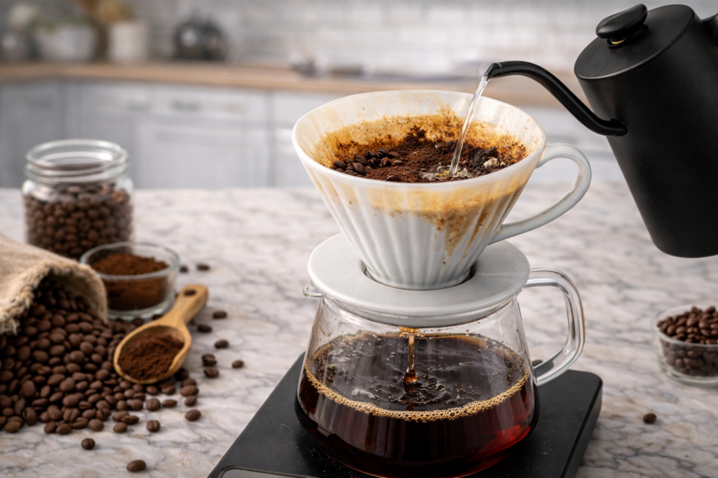 Best Pour-Over Coffee Makers 9 pour over coffee brewing mistakes uneven extraction