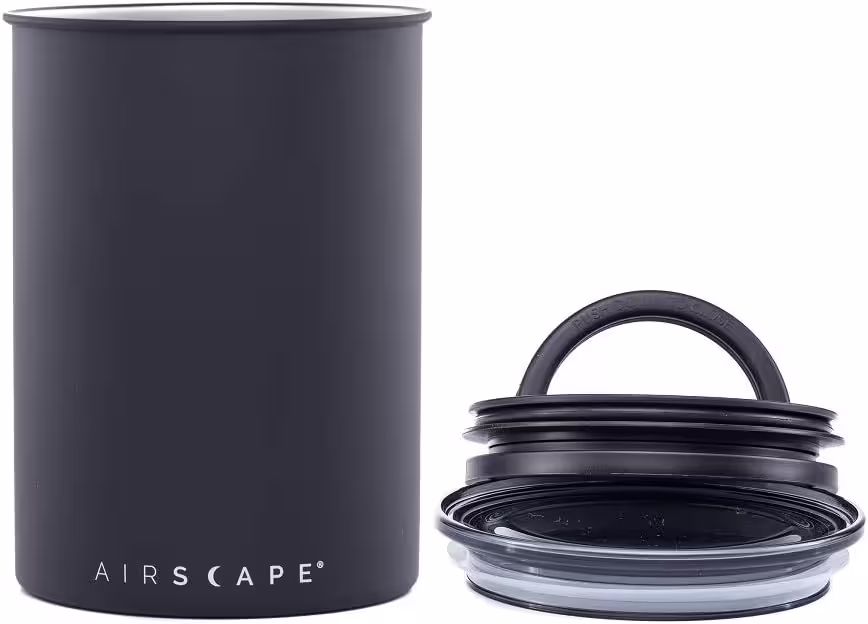Airtight coffee storage canister