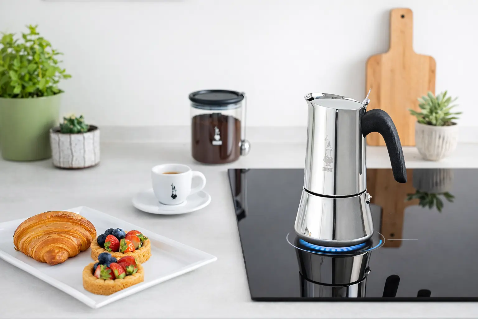 Bialetti Venus stainless steel moka pot