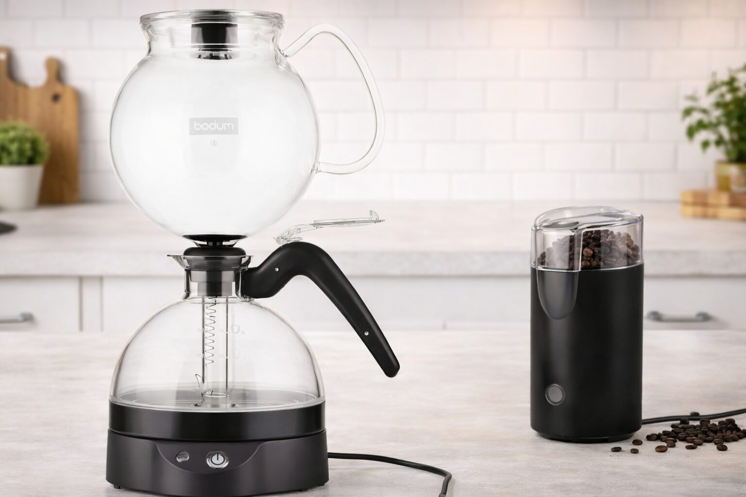Bodum PEBO stovetop vacuum coffee brewer