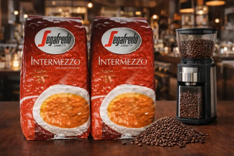 Segafredo Intermezzo whole bean coffee for moka pot