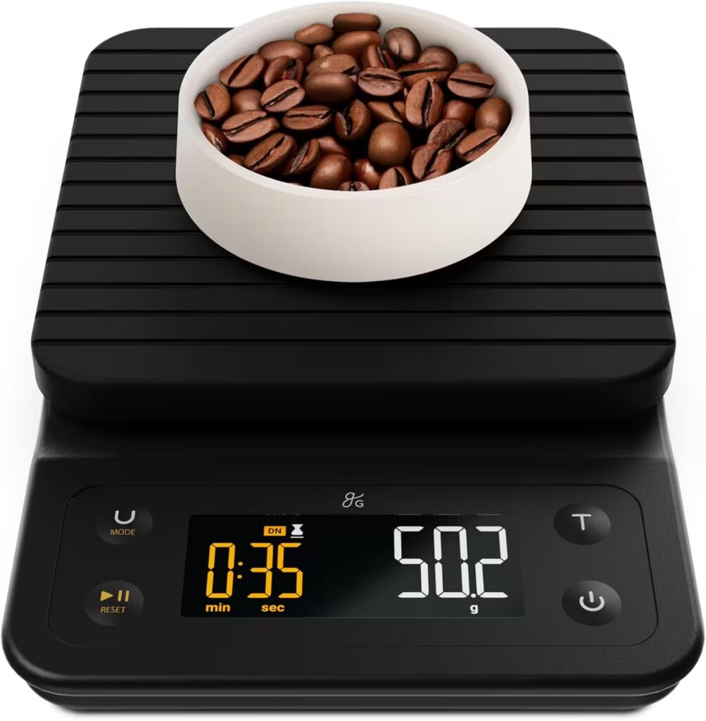 How to Dial In Coffee at Home (Drip, Pour-Over, Espresso) 6 Digital scale for coffee