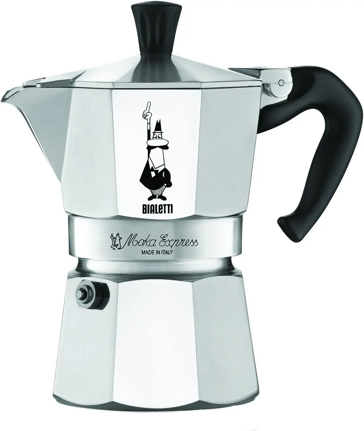 Bialetti Moka Express aluminum stovetop espresso maker