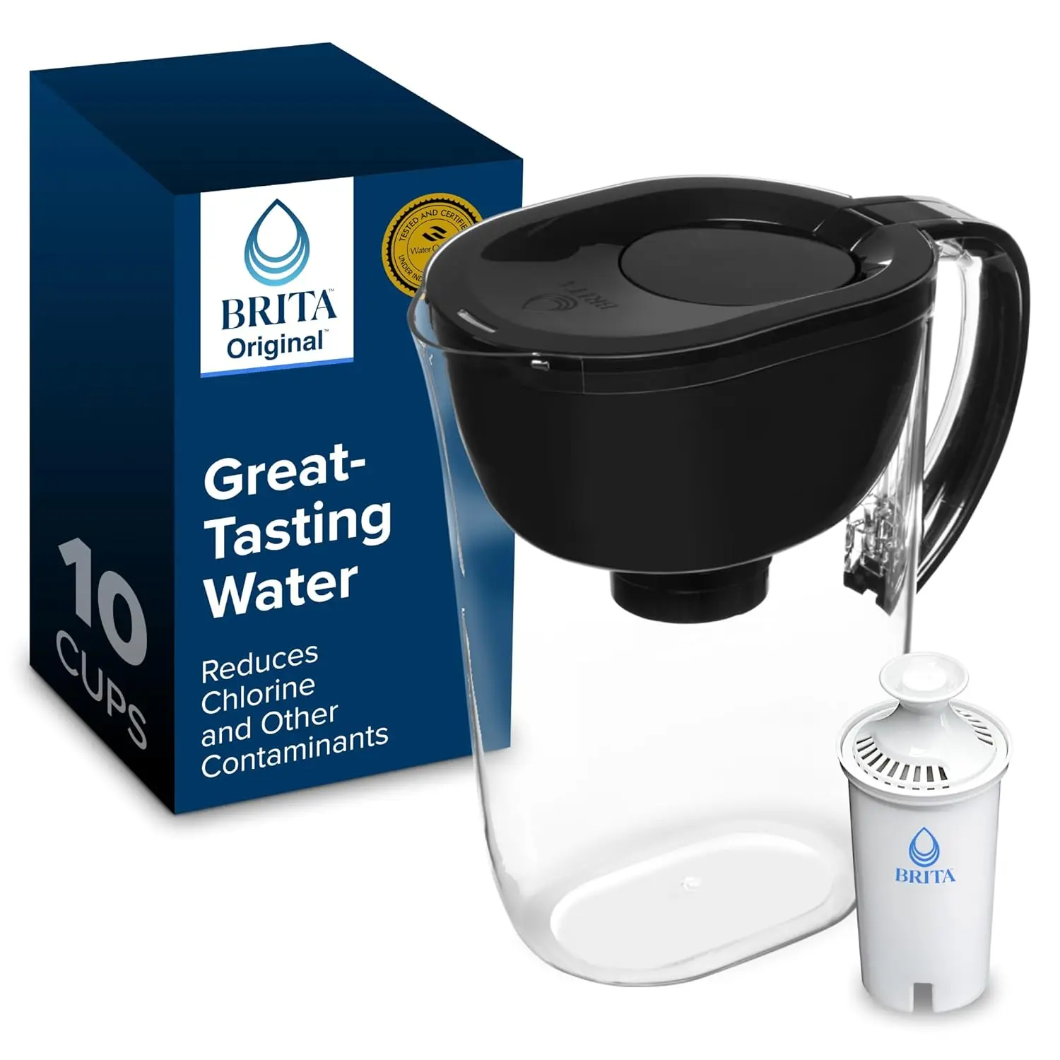 Office Coffee Station Setup: Complete Break-Room Checklist (2026) 4 Brita 10-cup water filter pitcher for a coffee station