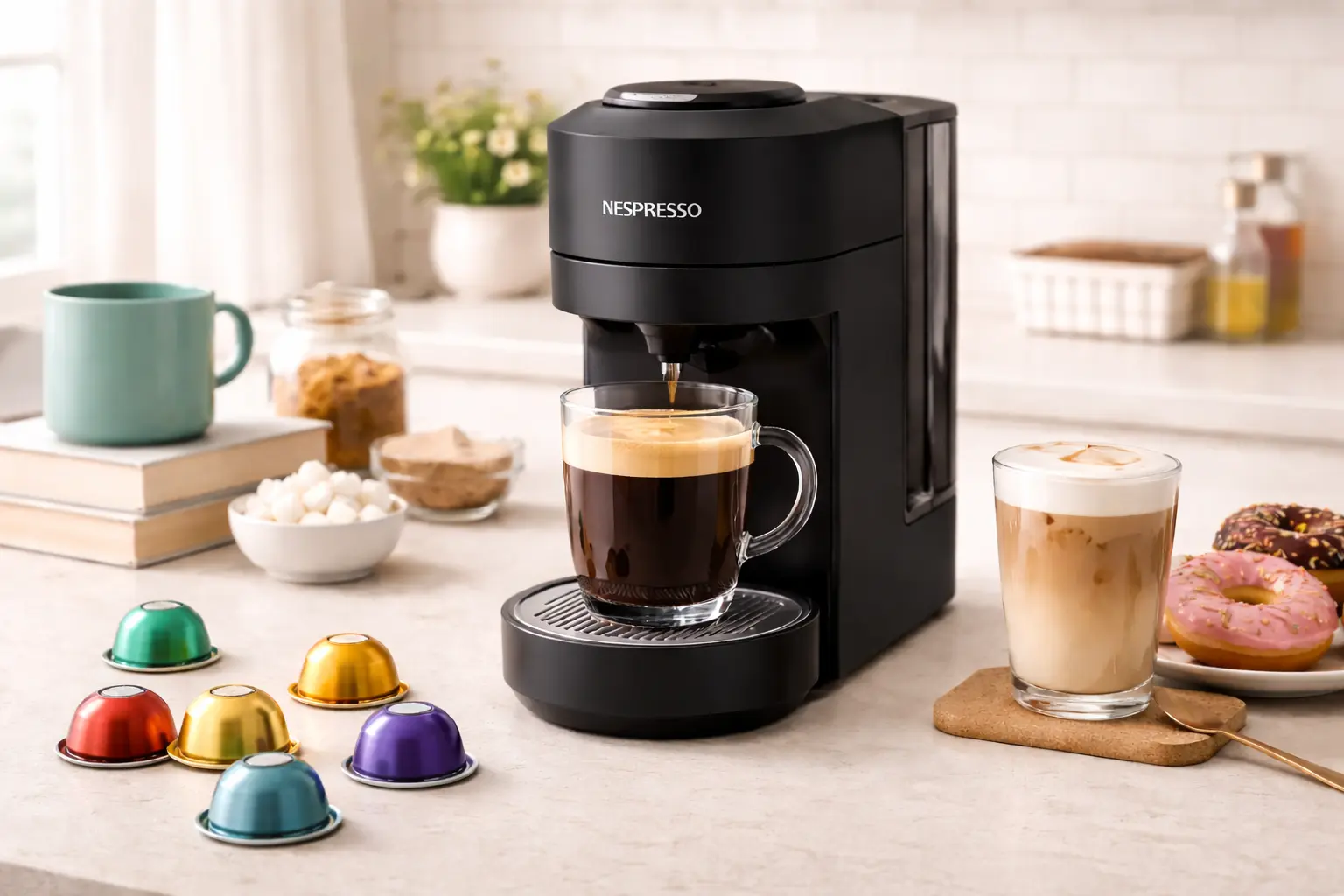 Nespresso Vertuo Pop+ vs Vertuo Next (2026): Which Should You Buy? 1 Nespresso Vertuo Pop+ compact coffee and espresso machine