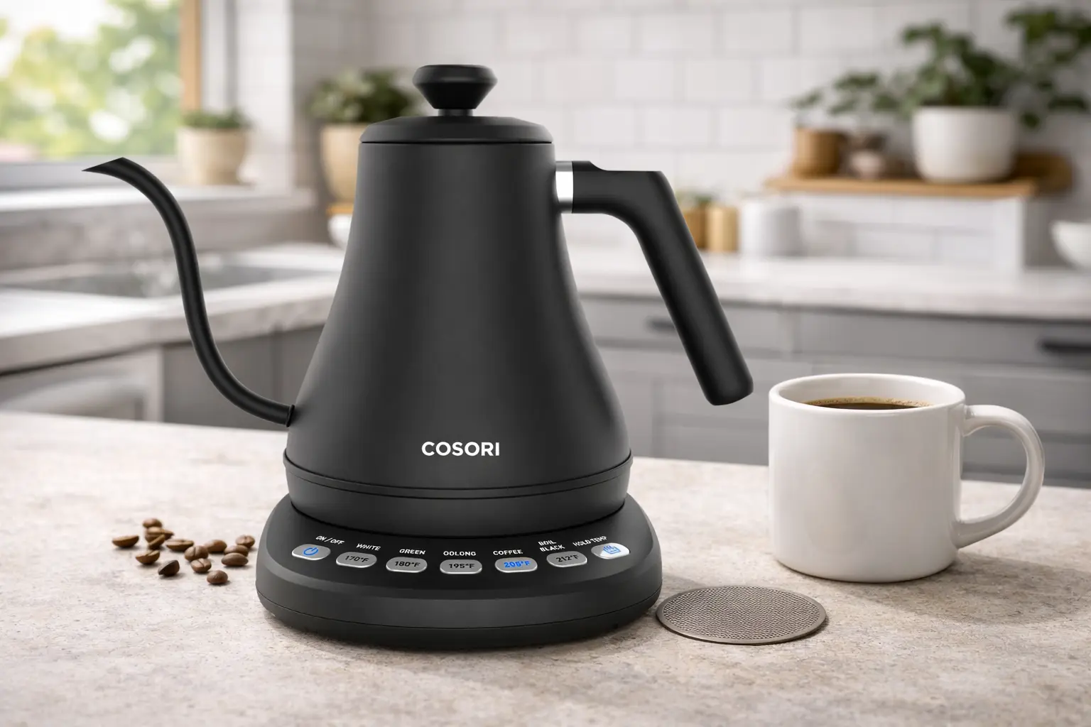 COSORI electric gooseneck kettle