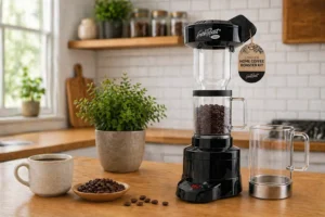 Fresh Roast SR800 Full Review and Roast Profiles (2026): Is It the Best Home Coffee Roaster? 3 Fresh Roast SR800 glass extension tube for larger batches
