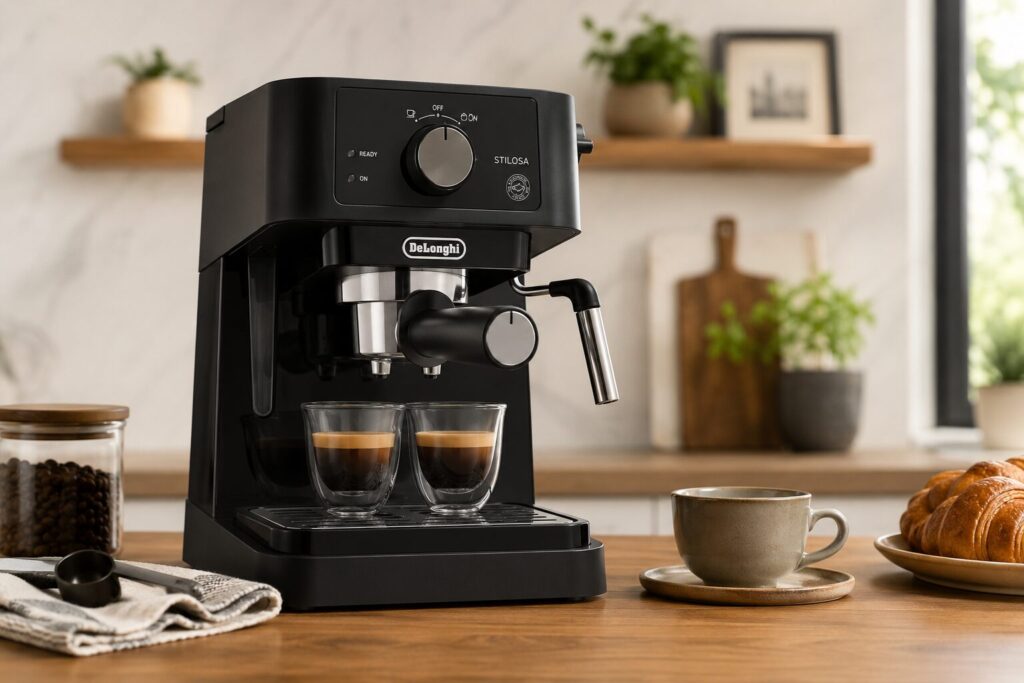 Best Home Espresso Machines (2026): 8 Picks for Every Skill Level 11 De'Longhi Stilosa budget espresso machine