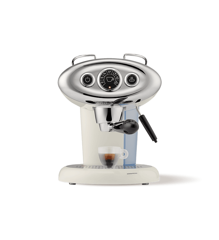 illy X7.1 iperEspresso machine with steam wand