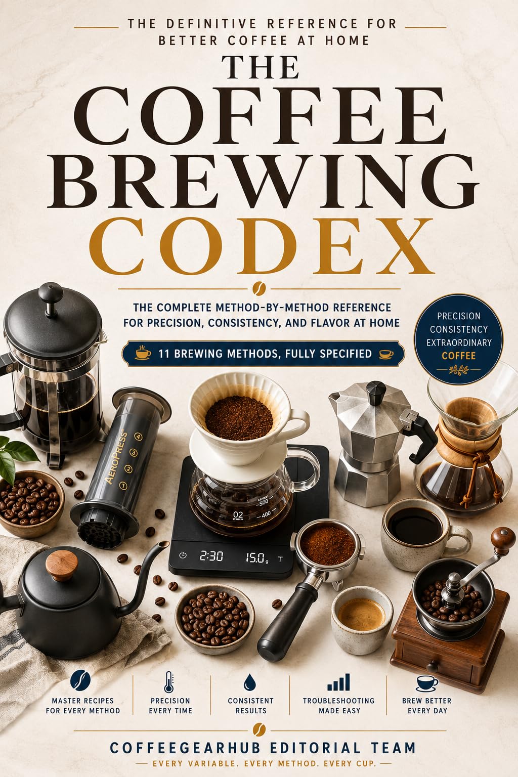 The Coffee Brewing Codex by the CoffeeGearHub Editorial Team