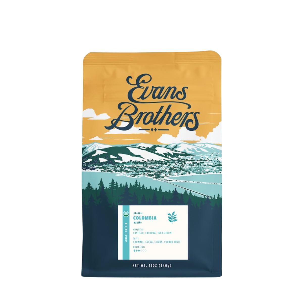 Colombia Nariño whole bean coffee